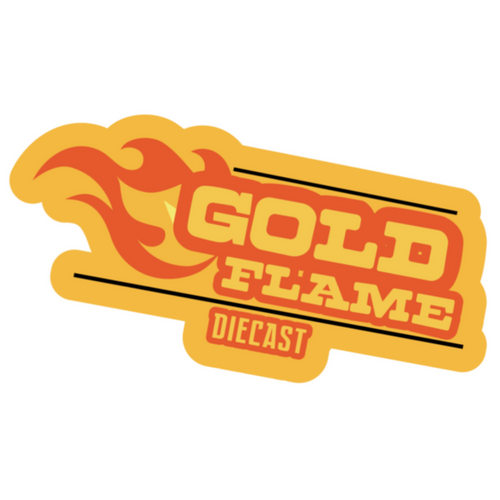 Gold Flame Diecast