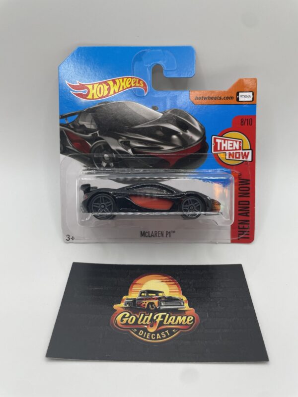 Hot Wheels Short Card McLaren P1
