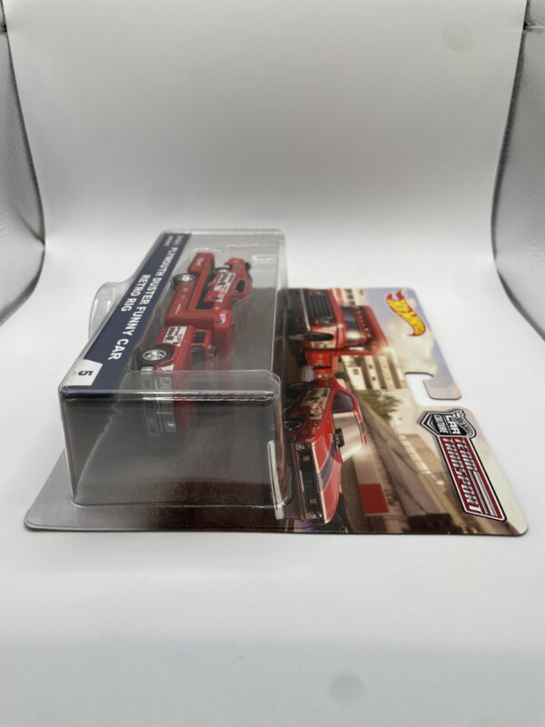 Hot Wheels Team Transport #5 Plymouth Duster Funny Car w/ Retro Rig - Image 3