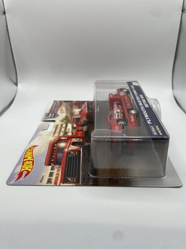 Hot Wheels Team Transport #5 Plymouth Duster Funny Car w/ Retro Rig - Image 4