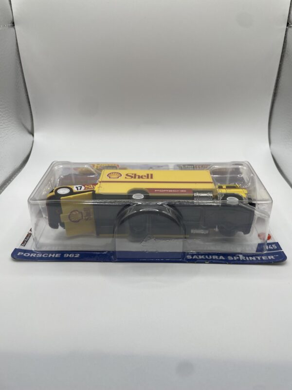 Hot Wheels Team Transport #45 Porsche 962 w/ Sakura Sprinter - Image 2