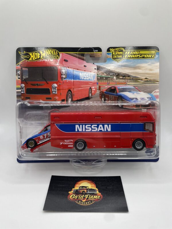 Hot Wheels Team Transport #73 Euro Hauler w/ '94 Nissan 300 ZX GTS