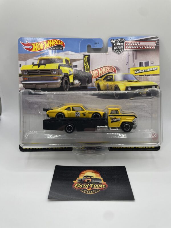 Hot Wheels Legends Tour Team Transport Custom '70 Chevy Nova w/ Horizon Hauler
