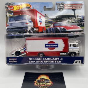 Hot Wheels Team Transport #11 Nissan Fairlady Z w/ Sakura Sprinter