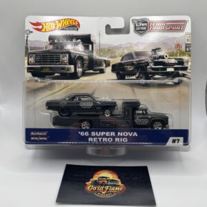 Hot Wheels Team Transport #7 '66 Super Nova w/ Retro Rig