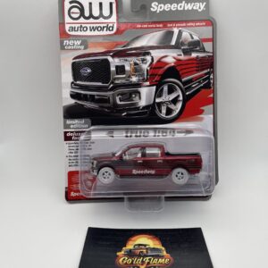 AutoWorld Ultra Red CHASE Speedway 2020 Ford F-150 Lariat