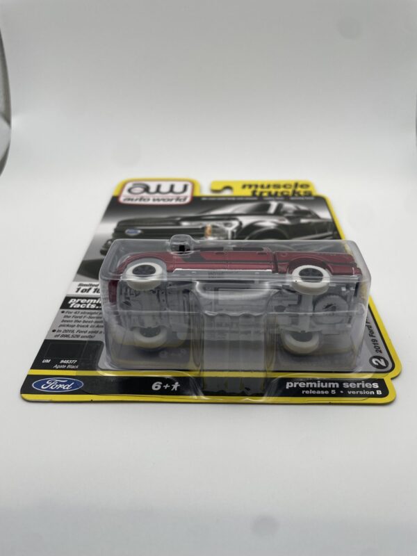 AutoWorld Ultra Red CHASE 2019 Ford F-150 XLT Sport - Image 2