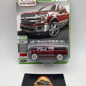 AutoWorld Ultra Red CHASE 2019 Ford F-150 Lariat