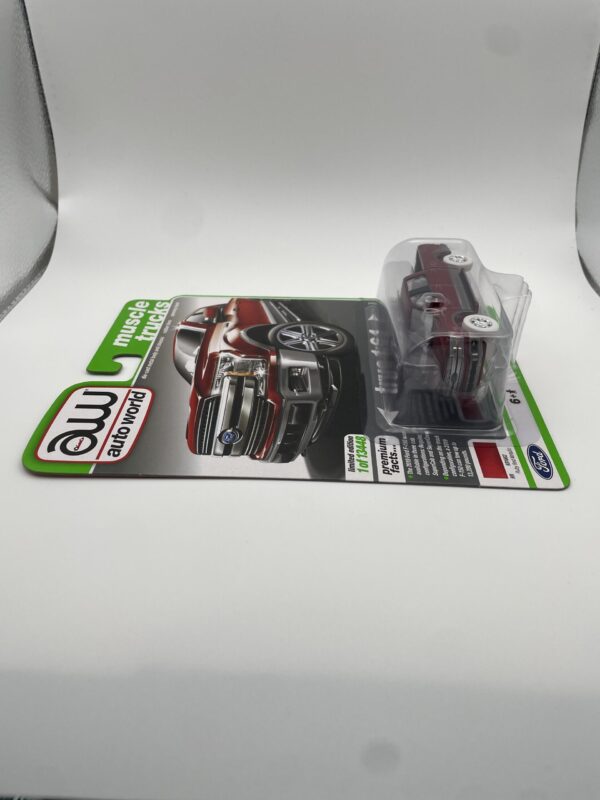 AutoWorld Ultra Red CHASE 2019 Ford F-150 Lariat - Image 3