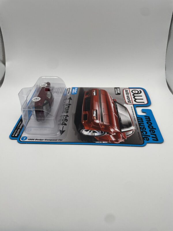 AutoWorld Ultra Red CHASE 1986 Dodge Conquest TSi - Image 4