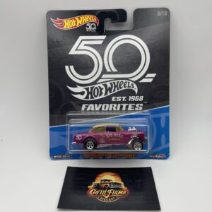 Hot Wheels Premium 50th Anniversary '55 Chevy Bel Air Gasser