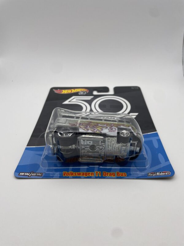 Hot Wheels Premium 50th Anniversary Volkswagen T1 Drag Bus - Image 2