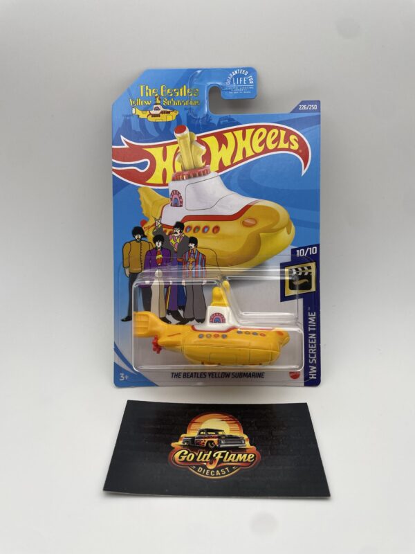 2020 Hot Wheels Treasure Hunt The Beatles Yellow Submarine