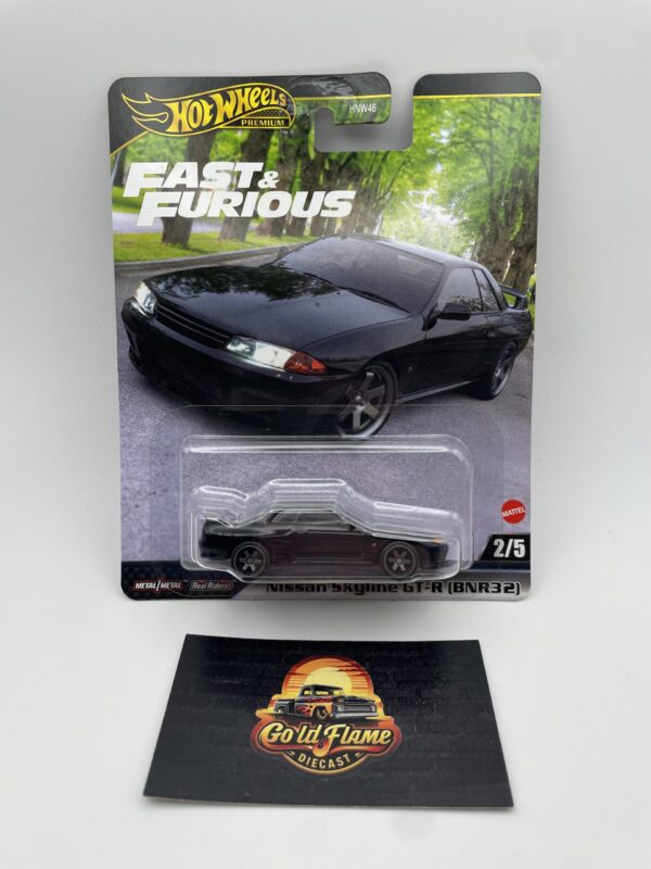 Hot Wheels Premium Fast & Furious Nissan Skyline GT-R (BNR32)