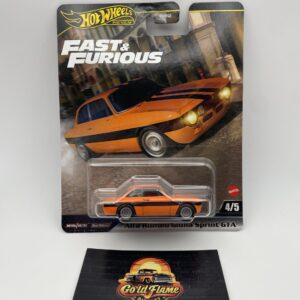 Hot Wheels Premium Fast & Furious Alfa Romeo Giulia Sprint GTA
