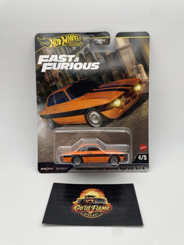 Hot Wheels Premium Fast & Furious Alfa Romeo Giulia Sprint GTA