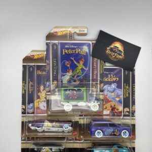 2022 Hot Wheels Disney Classics Complete Set of 5