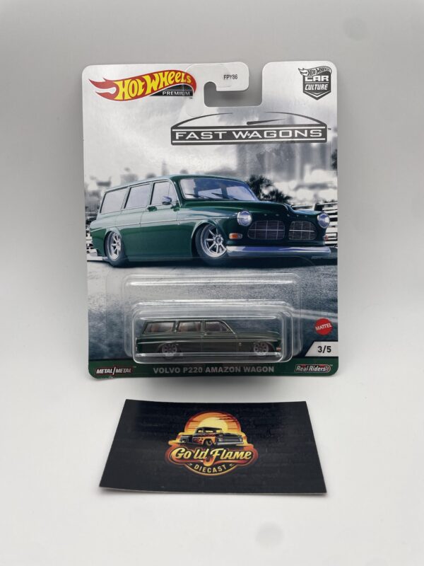 Hot Wheels Premium Fast Wagons Volvo P220 Amazon Wagon