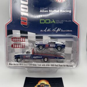 ACME Trading Company Allan Moffat Racing 1970 Ford F-350 Ramp Truck with U100 1969 Ford Trans Am Mustang