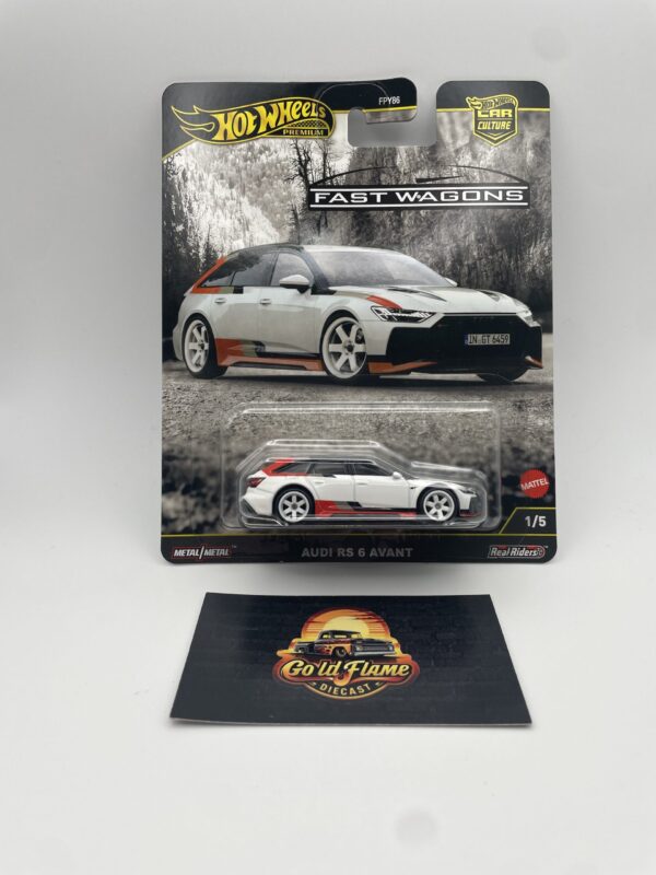 2025 Hot Wheels Car Culture Fast Wagons Audi RS 6 Avant
