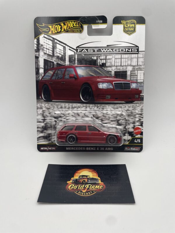 2025 Hot Wheels Car Culture Fast Wagons Mercedes-Benz E 36 AMG