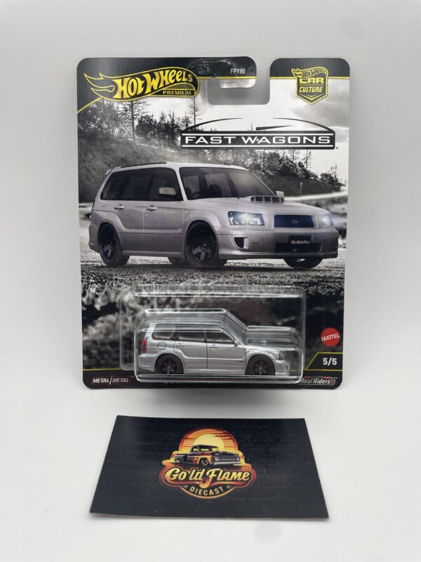 2025 Hot Wheels Car Culture Fast Wagons Subaru Forester STI